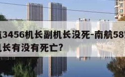 南航3456机长副机长没死-南航58空难副机长有没有死亡?