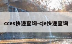 cces快递查询-cje快递查询