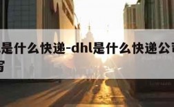 dhl是什么快递-dhl是什么快递公司的缩写